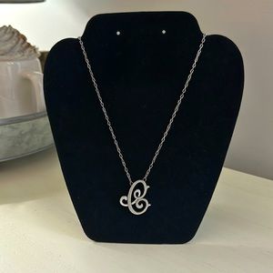 Initial Necklace "C" JK By Thirty-One Necklace